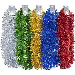 Мишура и дождик