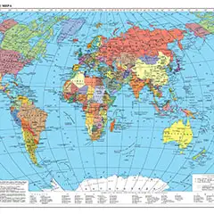 Карты мира и России