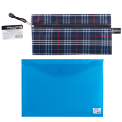 Папки-конверты пластиковые