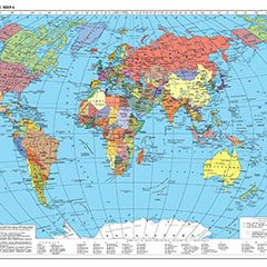 Карты мира и России