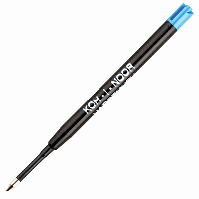 Стержень шариковый тип PARKER, KOH-I-NOOR, СИНИЙ, пластиковый, 98 мм, линия 0,8 мм, 4441E01002KS, 170419