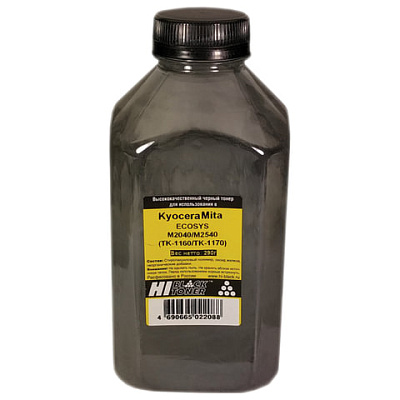 Тонер HI-BLACK для KYOCERA ECOSYS M2040/2540/2640, фасовка 290 г, 9912214900912, 362959