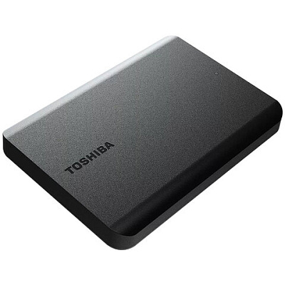 Внешний жесткий диск TOSHIBA Canvio Basics 1 TB, 2,5", USB 3.2, черный, HDTB510EK3AA, 513589