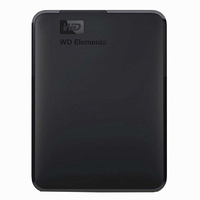Внешний жесткий диск WD Elements Portable 4TB, 2.5", USB 3.0, черный, WDBU6Y0040BBK-WESN, 513603