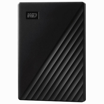 Внешний жесткий диск WD My Passport 4TB, 2.5", USB 3.0, черный, WDBPKJ0040BBK-WESN, 513601