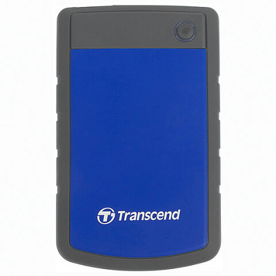 Внешний жесткий диск TRANSCEND StoreJet 2TB, 2.5", USB 3.0, синий, TS2TSJ25H3B, 513597