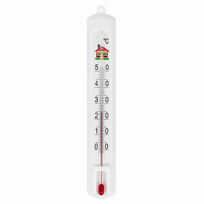 Термометр комнатный, "ДОМИК", диапазон измерения: от 0 до +50 °C, ПТЗ, ТСК-7, 671374