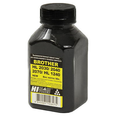 Тонер HI-BLACK для BROTHER HL-1240/2030/2040/2070, фасовка 90 г, 9802115, 361265