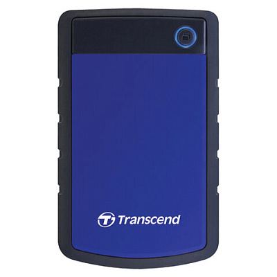 Внешний жесткий диск TRANSCEND StoreJet 1TB, 2.5", USB 3.0, синий, TS1TSJ25H3B, 513595