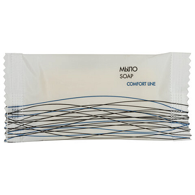 Мыло одноразовое 13 г, КОМПЛЕКТ 500 шт., COMFORT LINE, саше, флоупак, 2000411, 608839