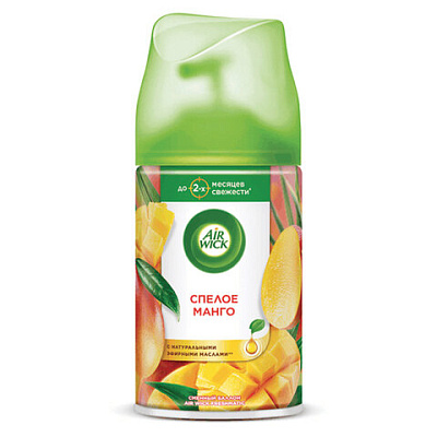 Сменный баллон 250 мл, AIRWICK Freshmatic "Тропические фантазии и спелый манго", 3318878, 701768